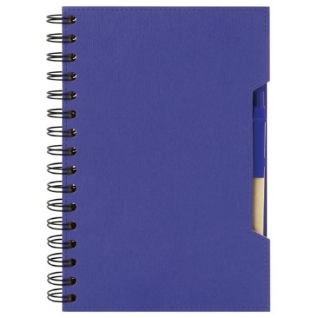 CADERNO A5 COM CANETA ECO "GREEN LIFE"