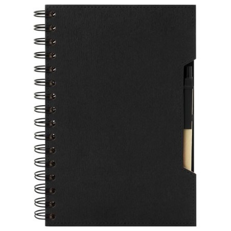 CADERNO A5 COM CANETA ECO "GREEN LIFE"