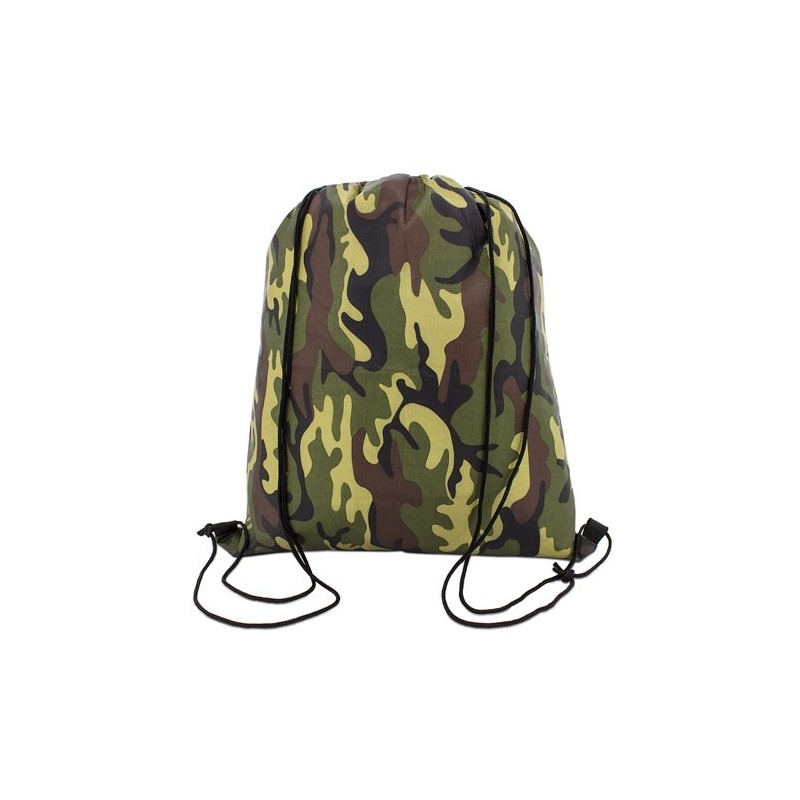 BOLSA MOCHILA POLIESTER camuflado