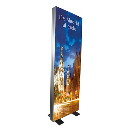 MARCO LED DUPLA CARA PLETA 60X180CM