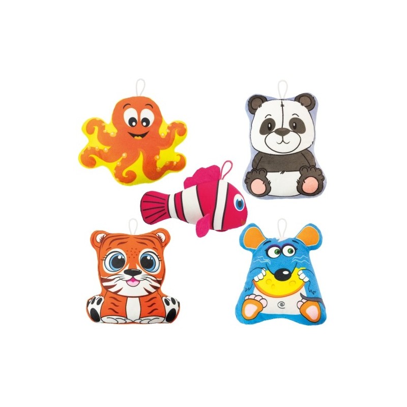 PELUCHES "ANIMALIA" (PACK 10 PCS)