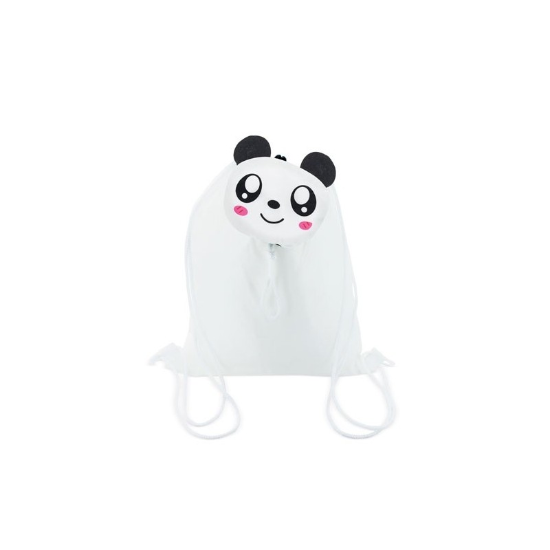 MOCHILA DOBRÁVEL URSO PANDA